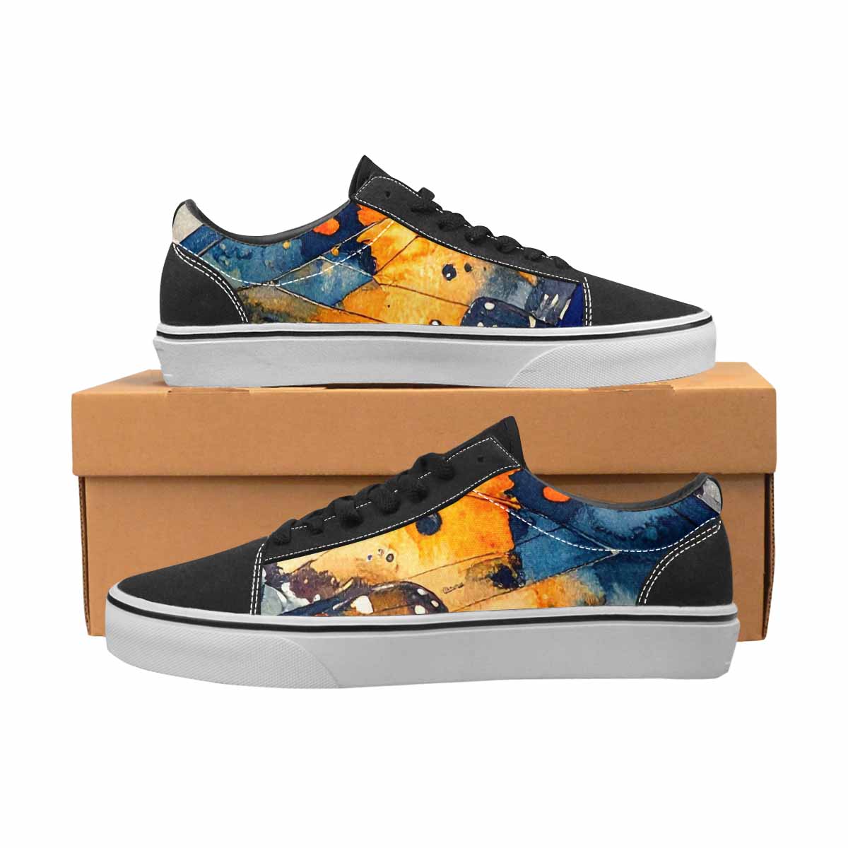 WOMEN'S Butterfly Wing Canvas Lace-Up Dreamcore Custom Shoes