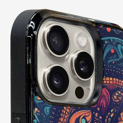 iPhone 16 Pro Max Case — Paisley Mandala, Unique Phone Case Design