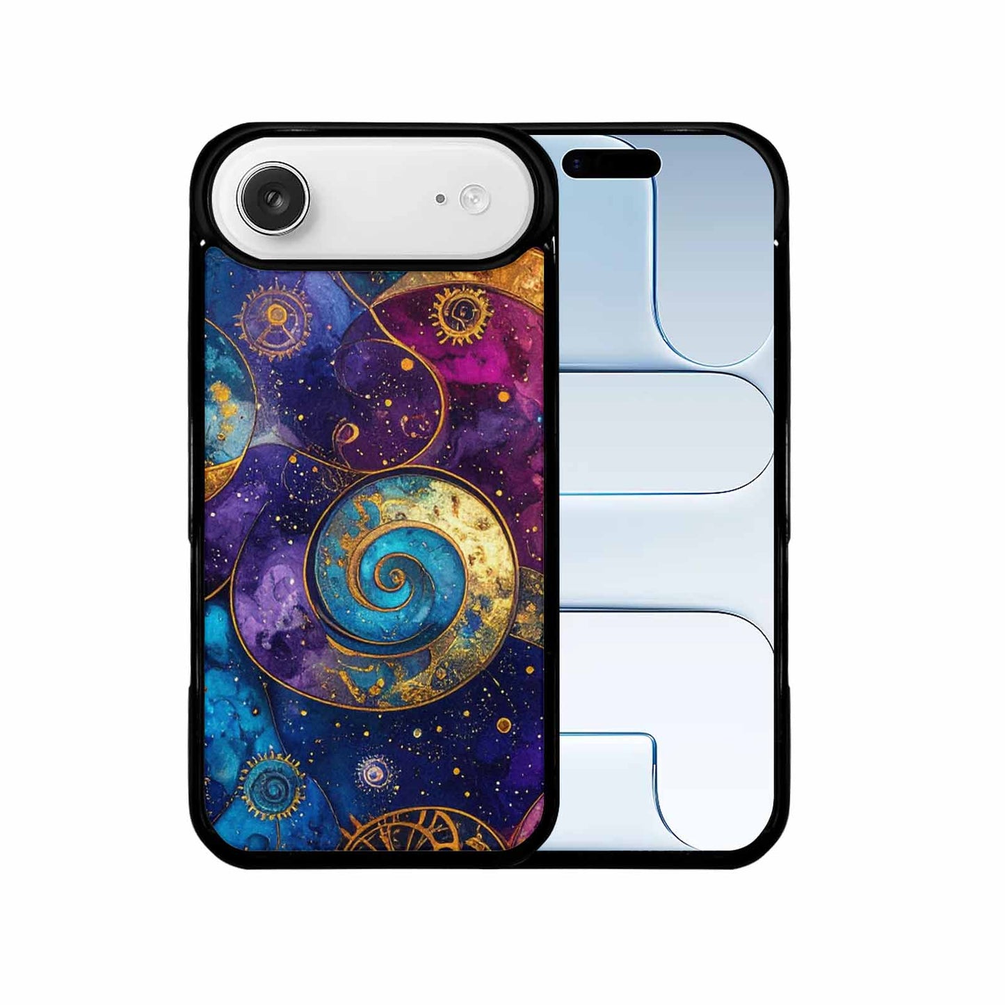 iPhone 17 Air Case — Steampunk Galaxy Space, Unique Phone Case Design