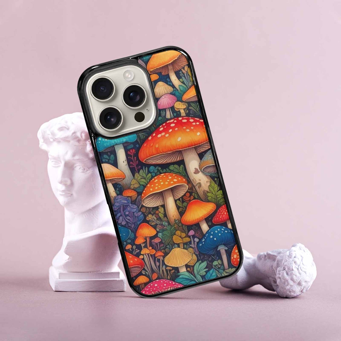 iPhone 16 Pro Case — Mushrooms General Mushrooms Pa, Custom Made Phone Cover