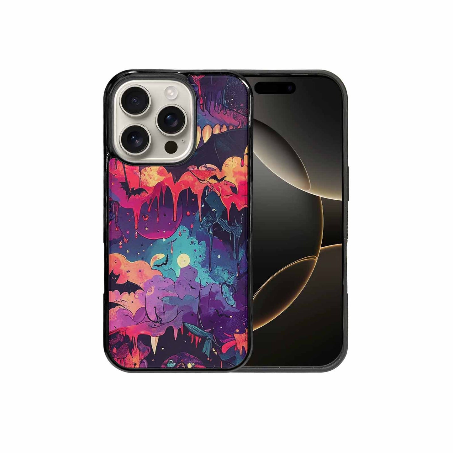 iPhone 16 Pro Case — Vampire Fangs Bats Vampire Fangs And, Custom Made Phone Cover