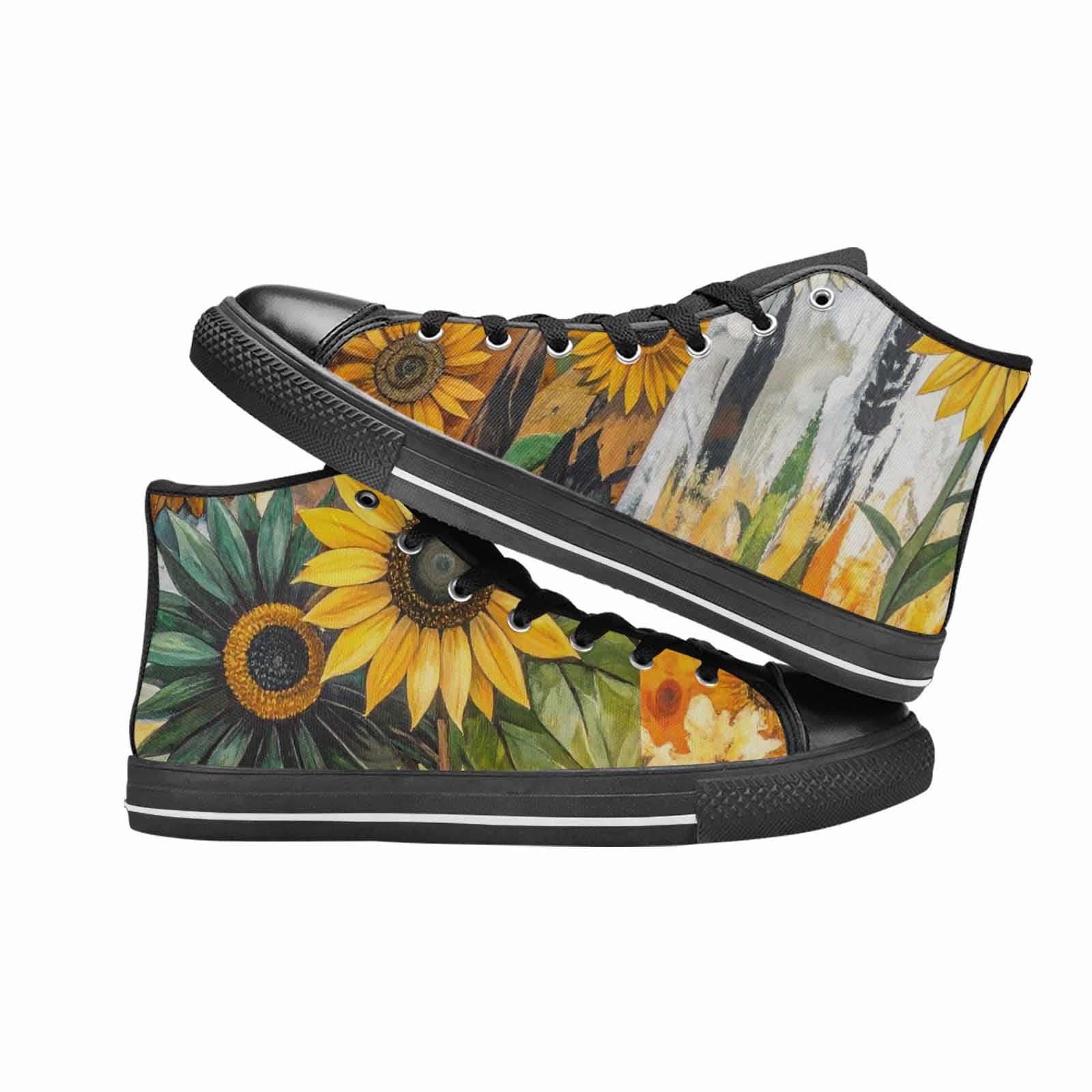 WOMEN'S Blend Melt Them High Top Canvas Dreamcore Custom Sneakers