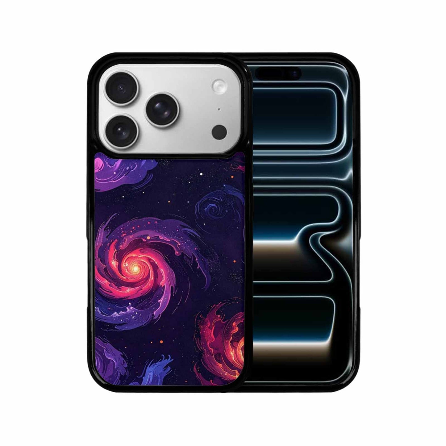 iPhone 17 Pro Case — Galaxy Dark Art Seamless Pattern Galaxy, Custom Made Phone Cover