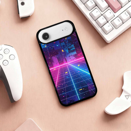iPhone 17 Air Case — Seamless Tileable Pattern Of Overlapping Original, Customized Protective Case