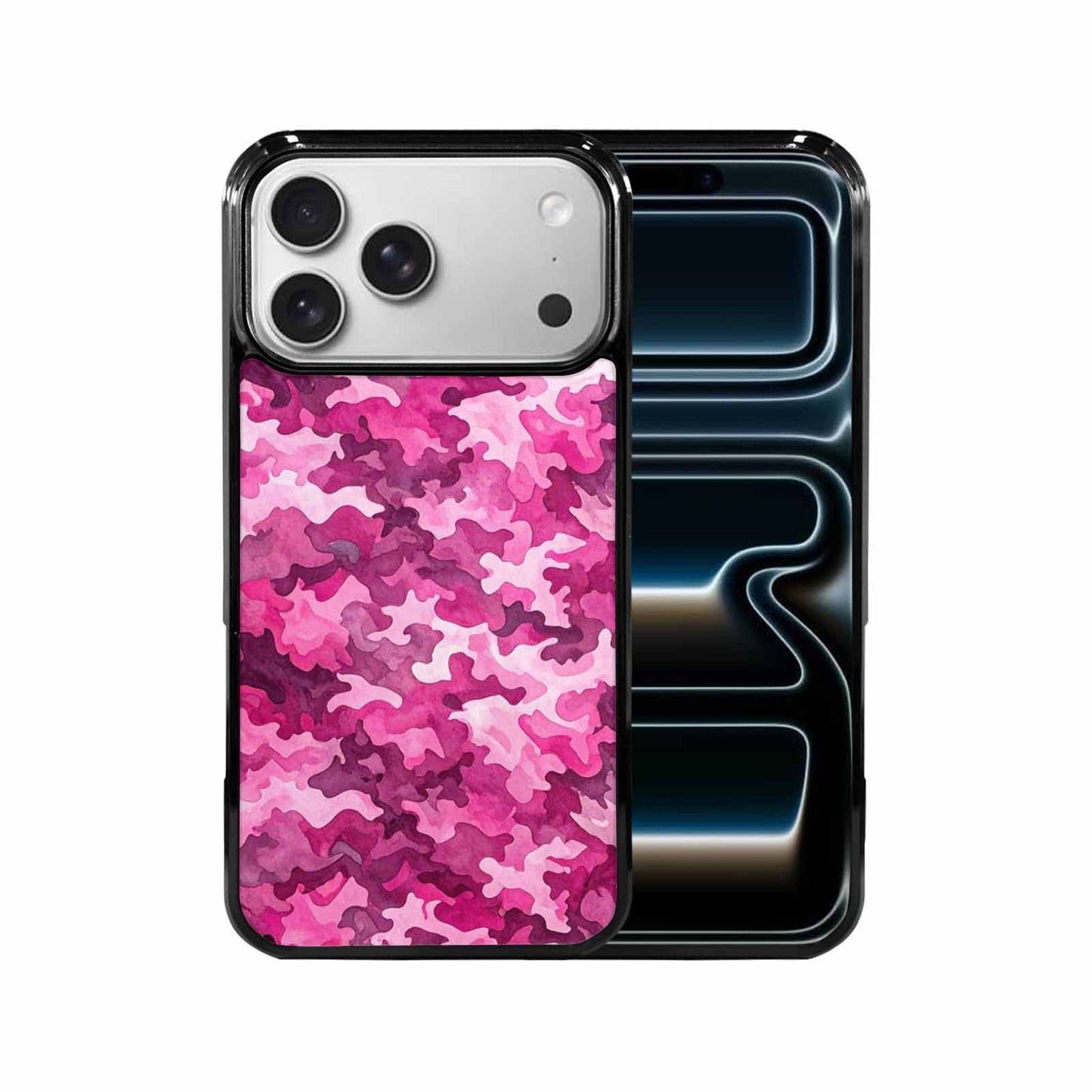 iPhone 17 Pro Max Case — Small Military Camouflage Blotch Camo, Custom Designed Case Cover