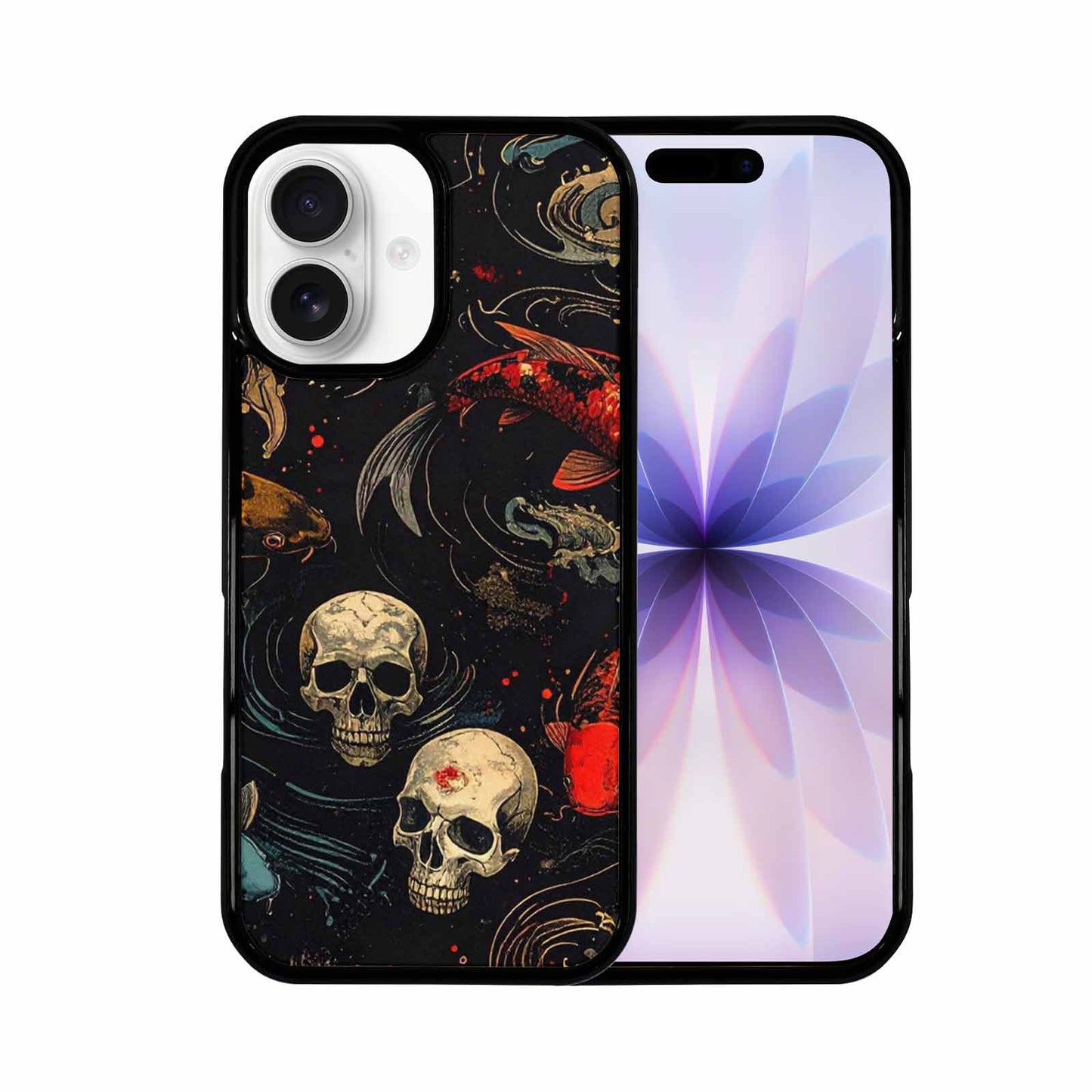 iPhone 17 Case — Skull Dark Art Gothic Print Gothic, Unique Phone Case Design