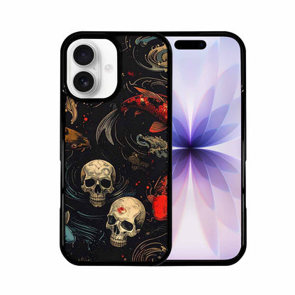 iPhone 17 Case — Skull Dark Art Gothic Print Gothic, Unique Phone Case Design