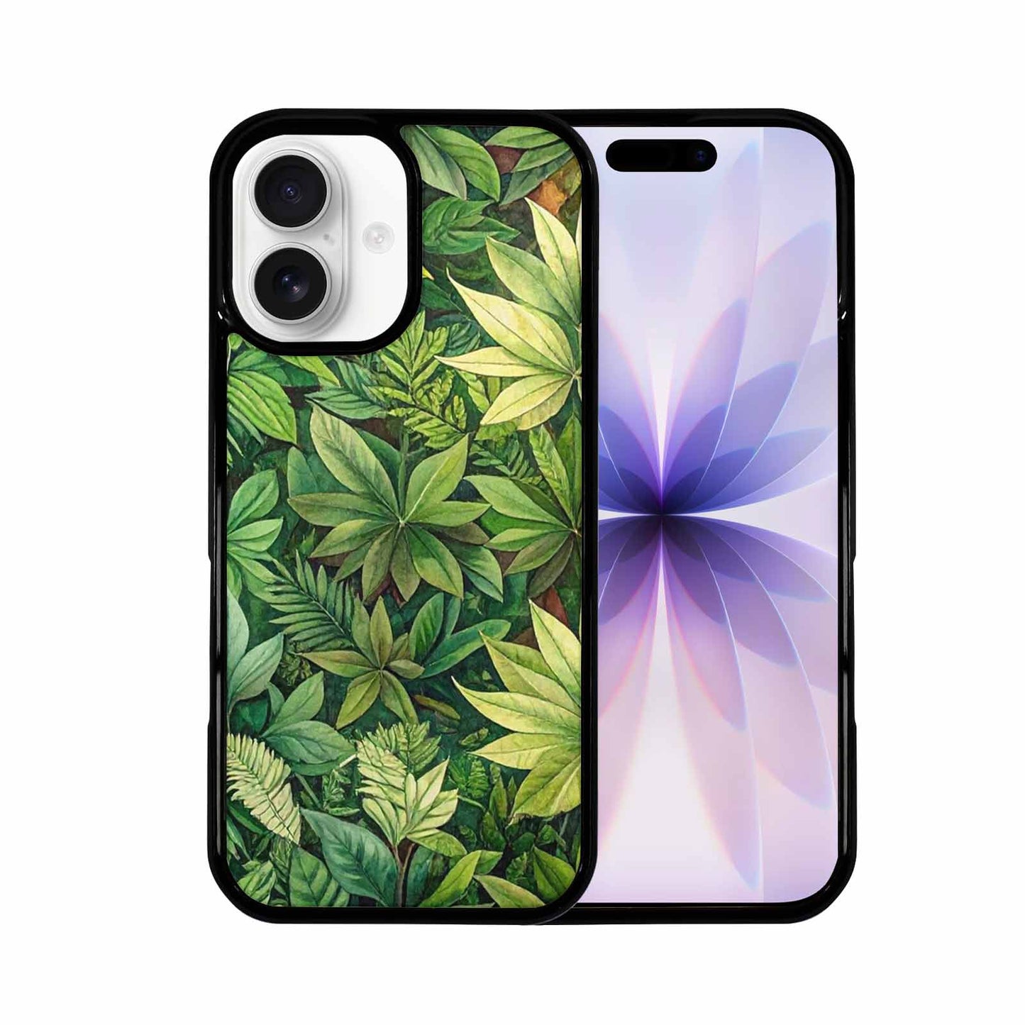 iPhone 17 Case — Small Seven Point Palmate Floral, Custom Art Phone Cover