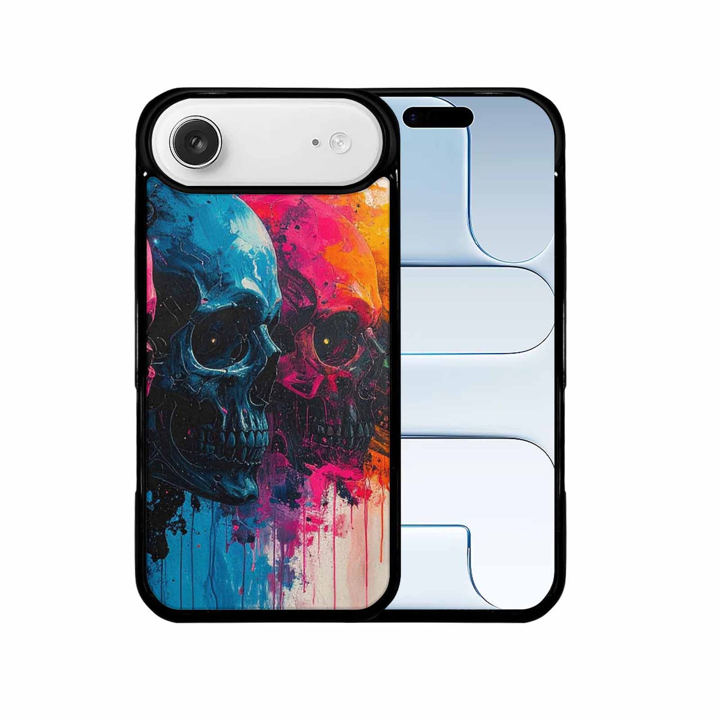 iPhone 17 Air Case — Skull Dark Art Gothic Print Gothic, Custom Printed Phone Case