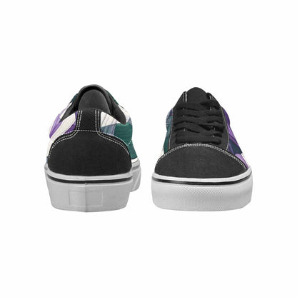 MEN'S Genderqueer Flag Color Canvas Lace-Up Vivid Sneakers
