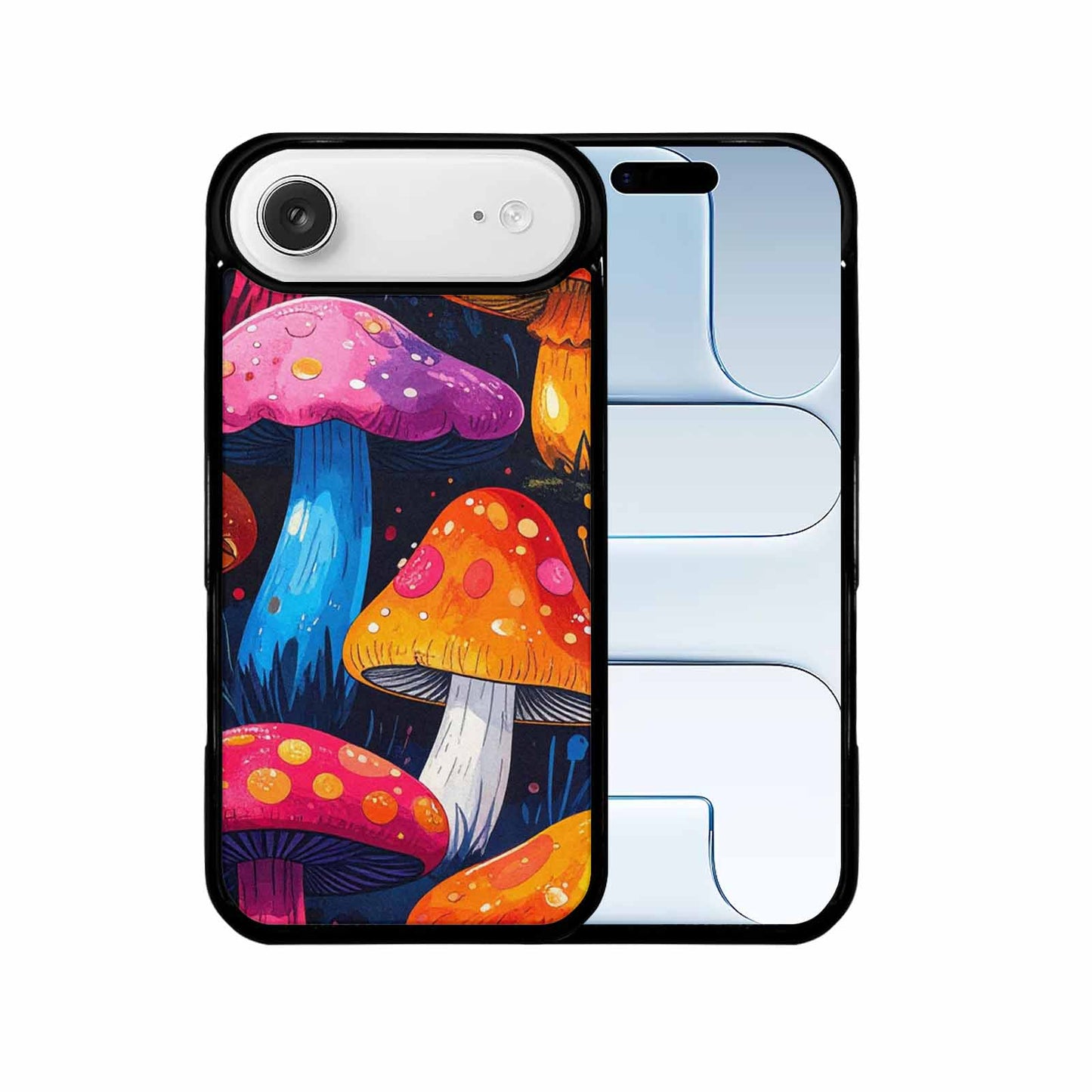 iPhone 17 Air Case — Vivid Winter Mushroom Seamless Cartoon Cute, Original Design Phone Case