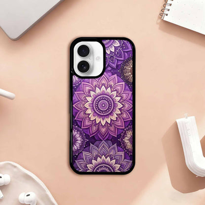 iPhone 17 Case — Small Mandala Pattern, Randomly Floral, Original Design Phone Case