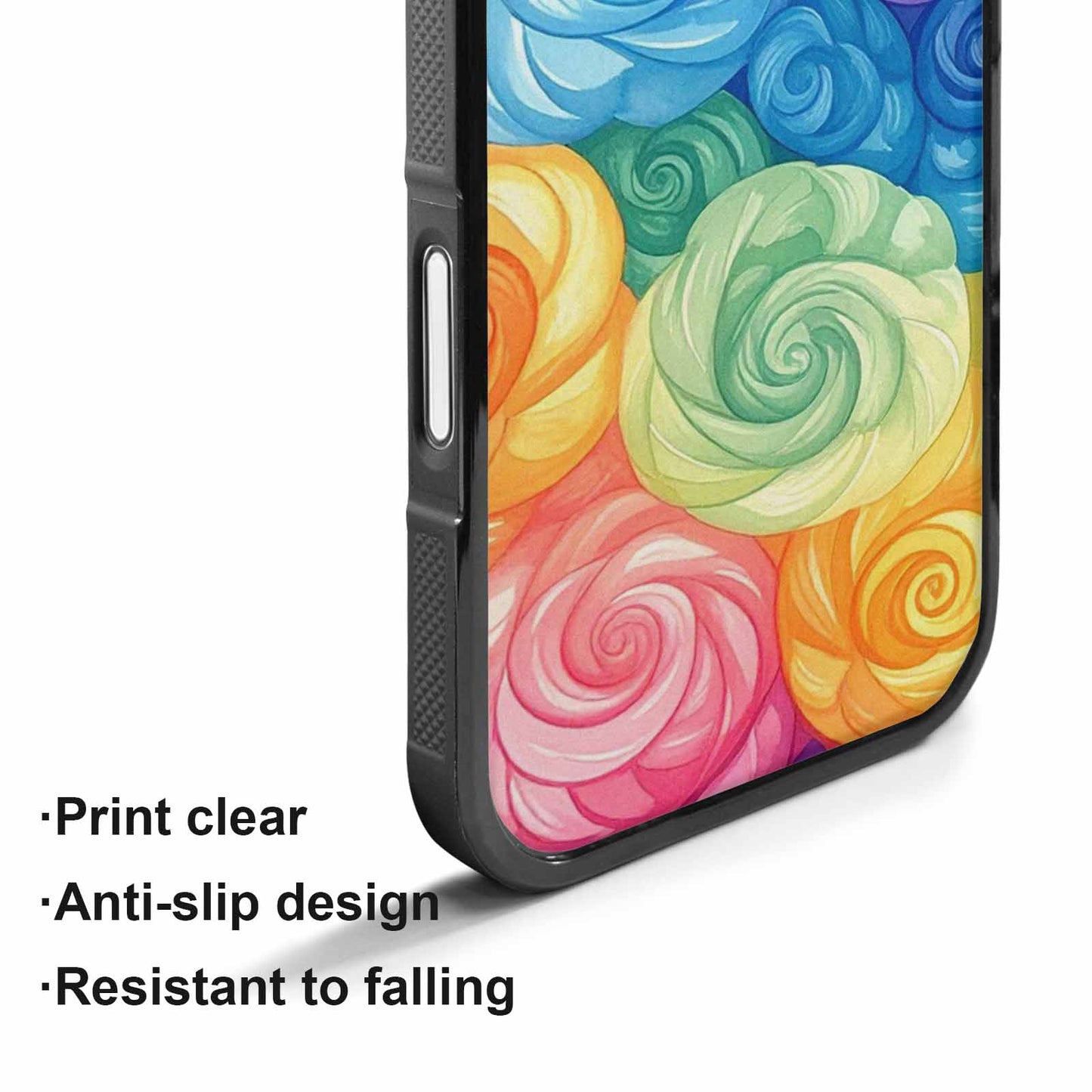 iPhone 17 Case — Tie Dye Swirls Tie Dye, Custom Printed Phone Case