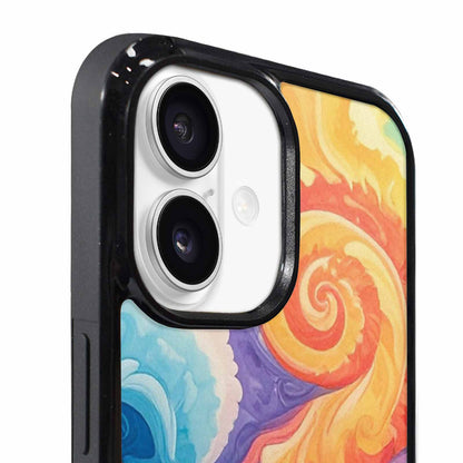 iPhone 17 Case — Tie Dye Swirls Tie Dye Tie, Custom Print Case Cover