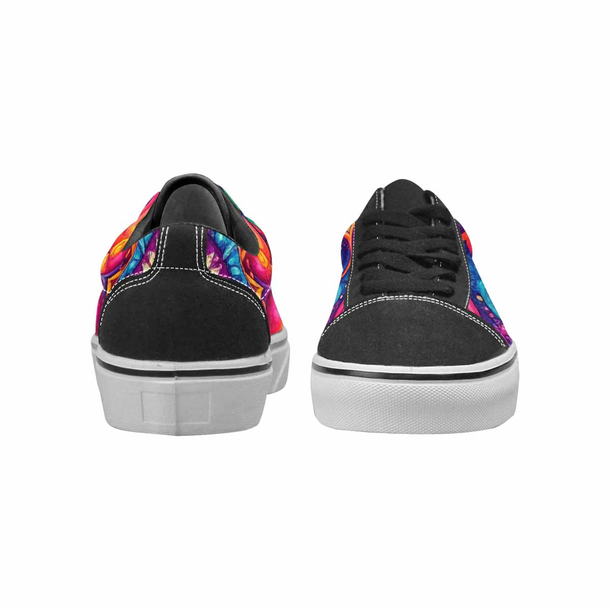 WOMEN'S Tie Dye Mandala Canvas Lace-Up Aesthetic Shoes