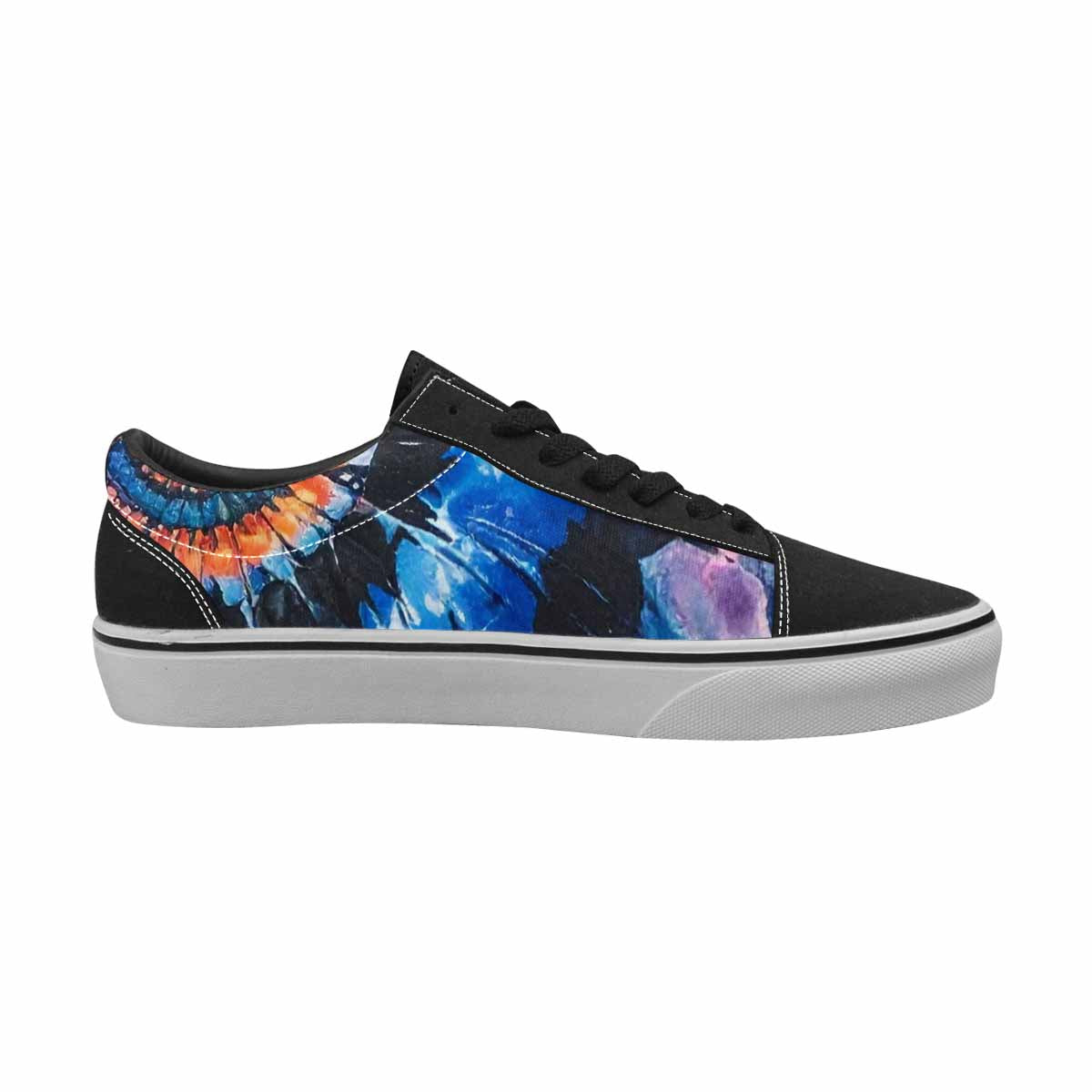 WOMEN'S Tie Lace-Up Canvas Cottagecore Custom Sneakers