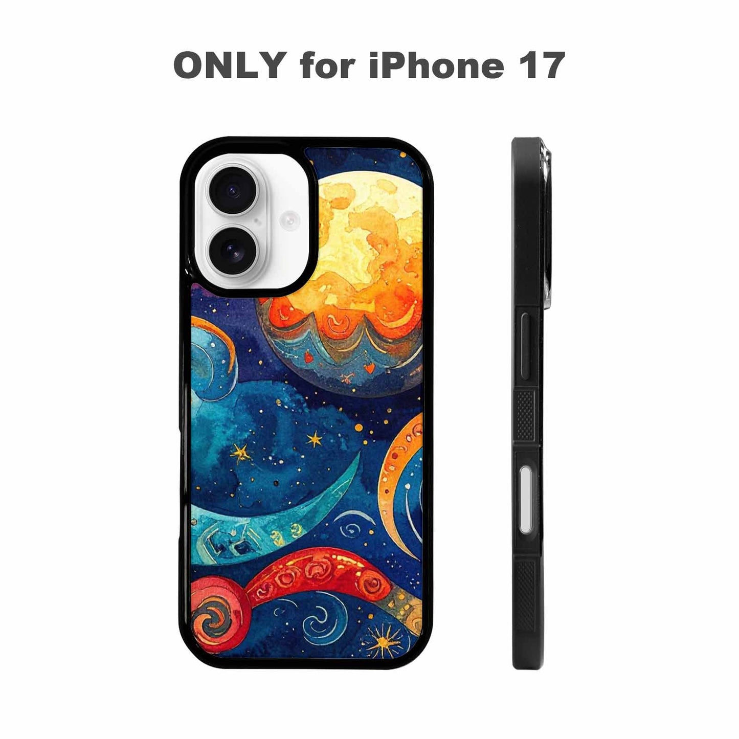 iPhone 17 Case — Watercolor Cinco De Watercolor Abstract, Unique Phone Case Design