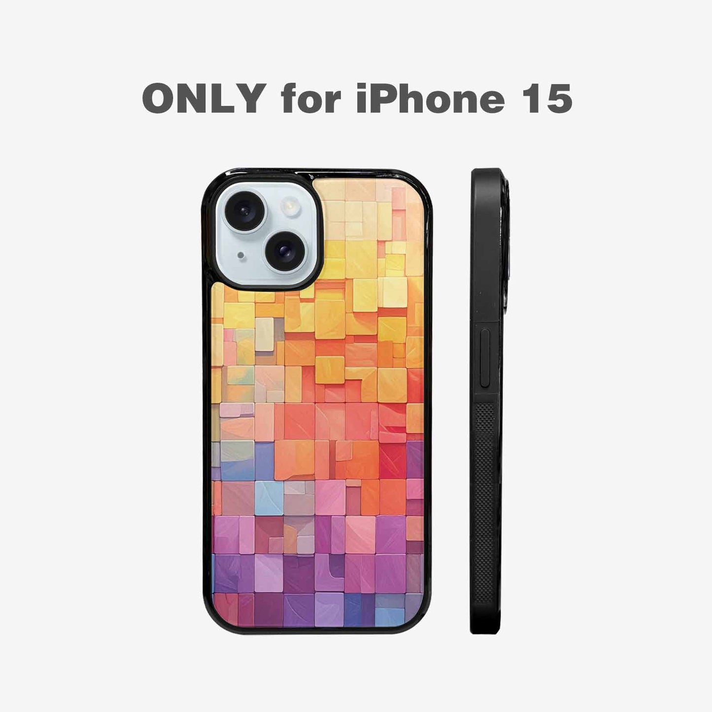 iPhone 15 Case — Color Gradient Fade Pattern Hundreds Of, Original Design Phone Case