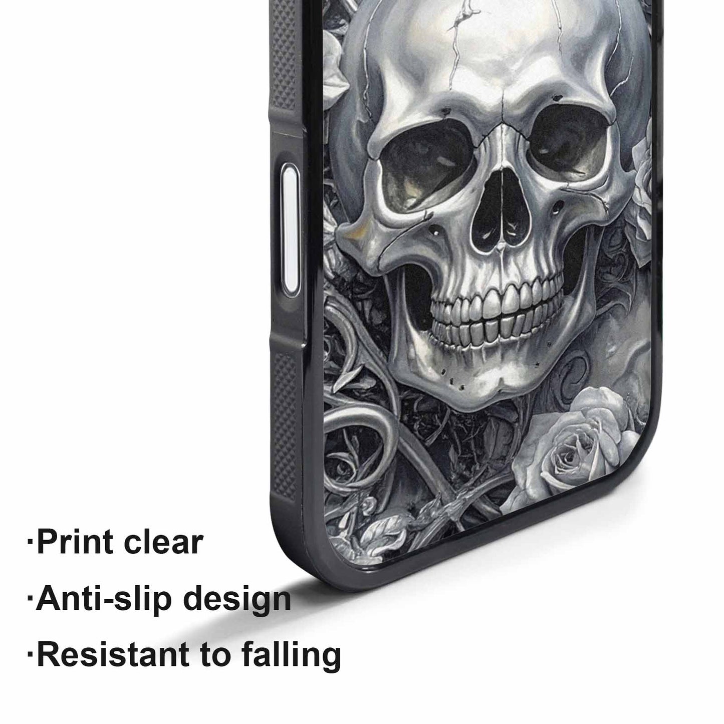 iPhone 17 Air Case — Seamless Tileable Pattern Of Overlapping Gothic, Custom Art Phone Cover