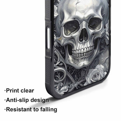 iPhone 17 Air Case — Seamless Tileable Pattern Of Overlapping Gothic, Custom Art Phone Cover