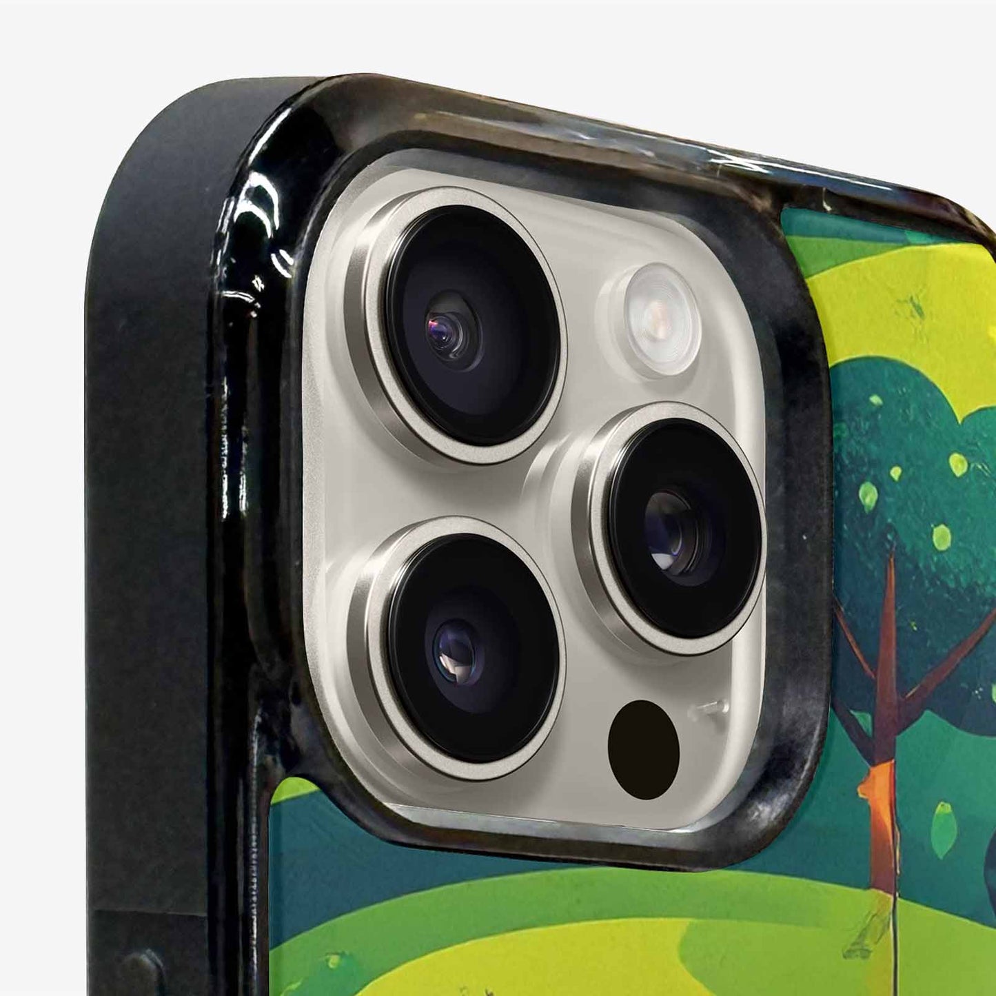 iPhone 16 Pro Max Case — Golf Cartoon Art Pattern, Unique Phone Case Design