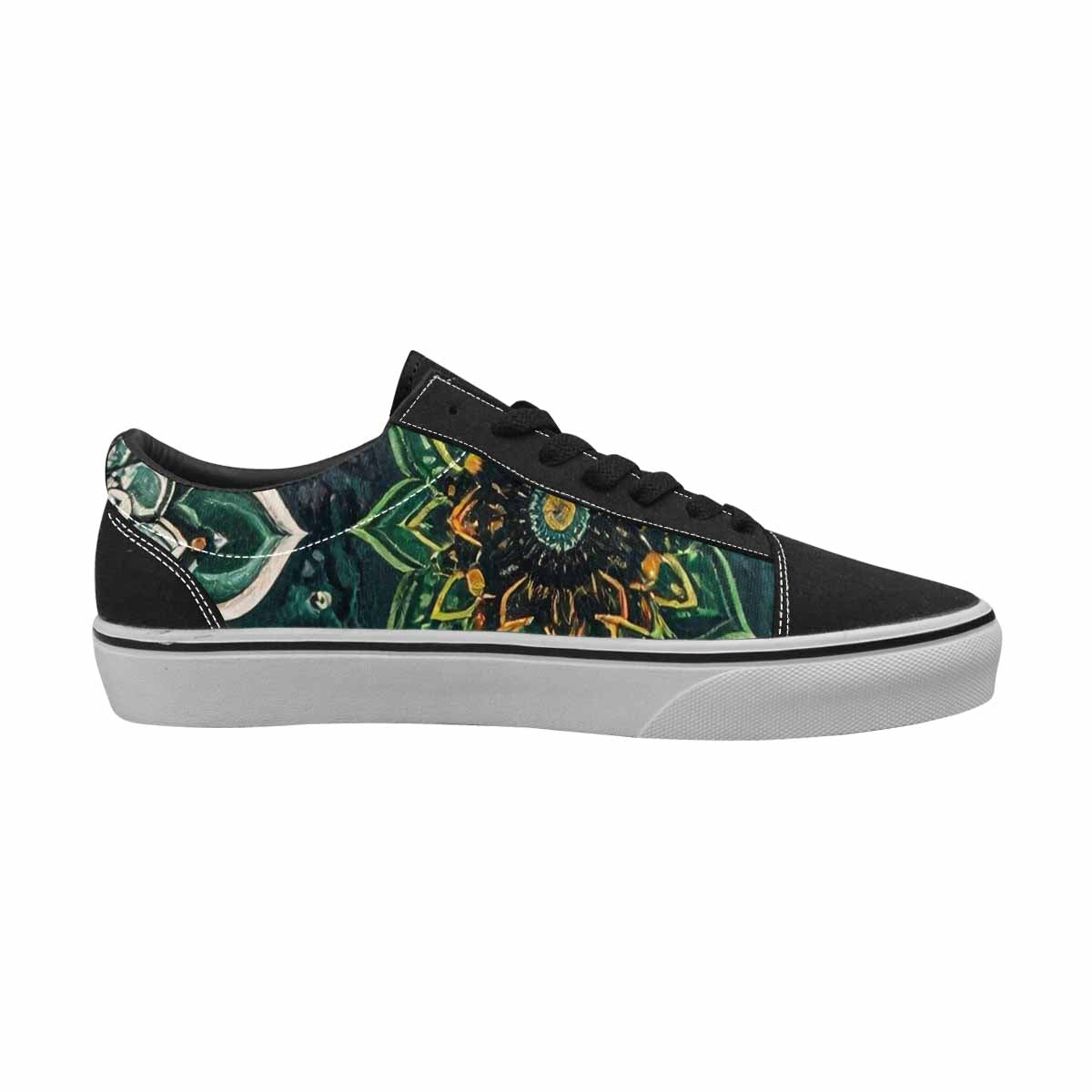 MEN'S Mandala Canvas Lace-Up Wallpaper Art Shoes