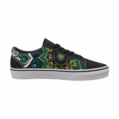 MEN'S Mandala Canvas Lace-Up Wallpaper Art Shoes