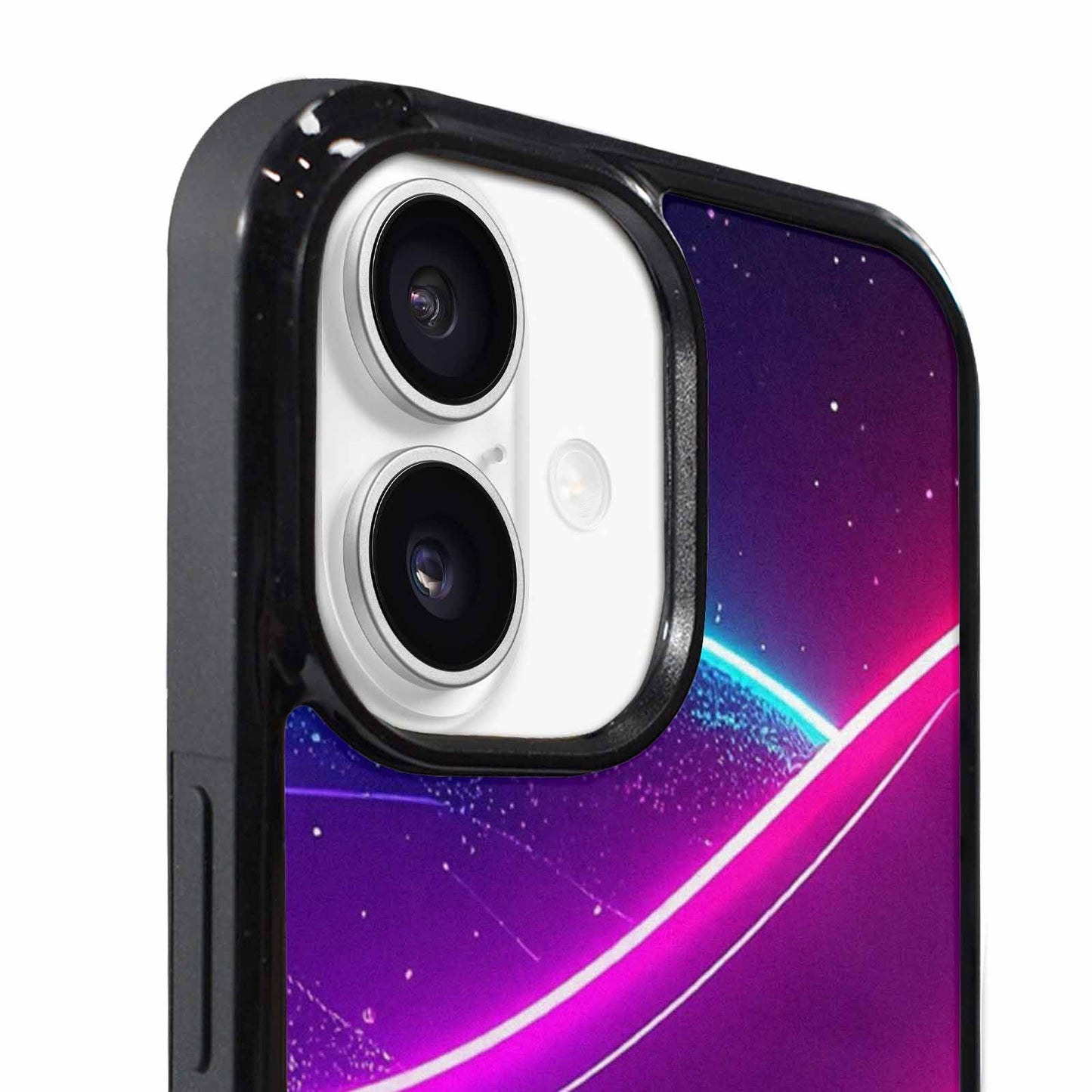 iPhone 17 Case — Neon Cartoon Art Pattern Retro Vintage, Customized Protective Case