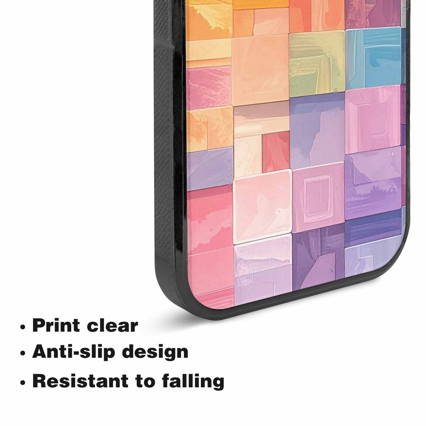 iPhone 15 Plus Case — Color Gradient Fade Pattern Hundreds Of, Custom Printed Phone Case