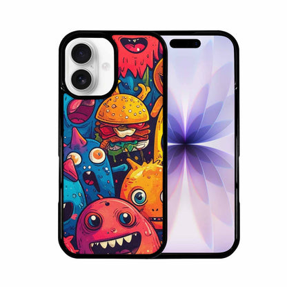 iPhone 17 Case — Small Cartoon Monster Character Cartoon Cute, Custom Designed Case Cover