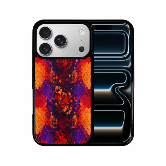 iPhone 17 Pro Case — Snake Print Dark Seamless Pattern Animal, Personalized Phone Case