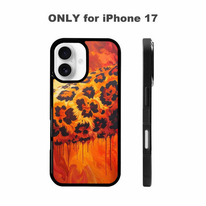 iPhone 17 Case — Seamless Repeating Pattern Of Animal Print, Custom Phone Case