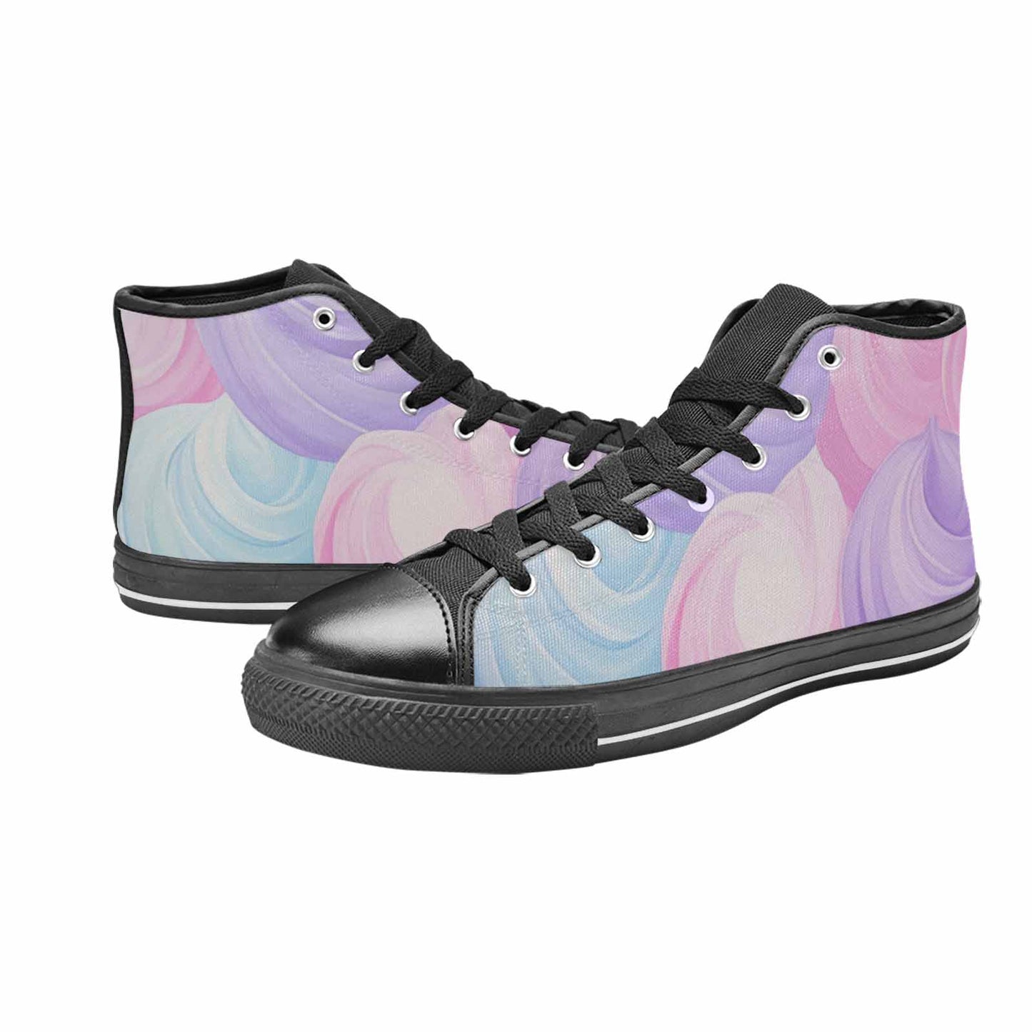 WOMEN'S Tie Dye - High Top Canvas Surreal Sneakers