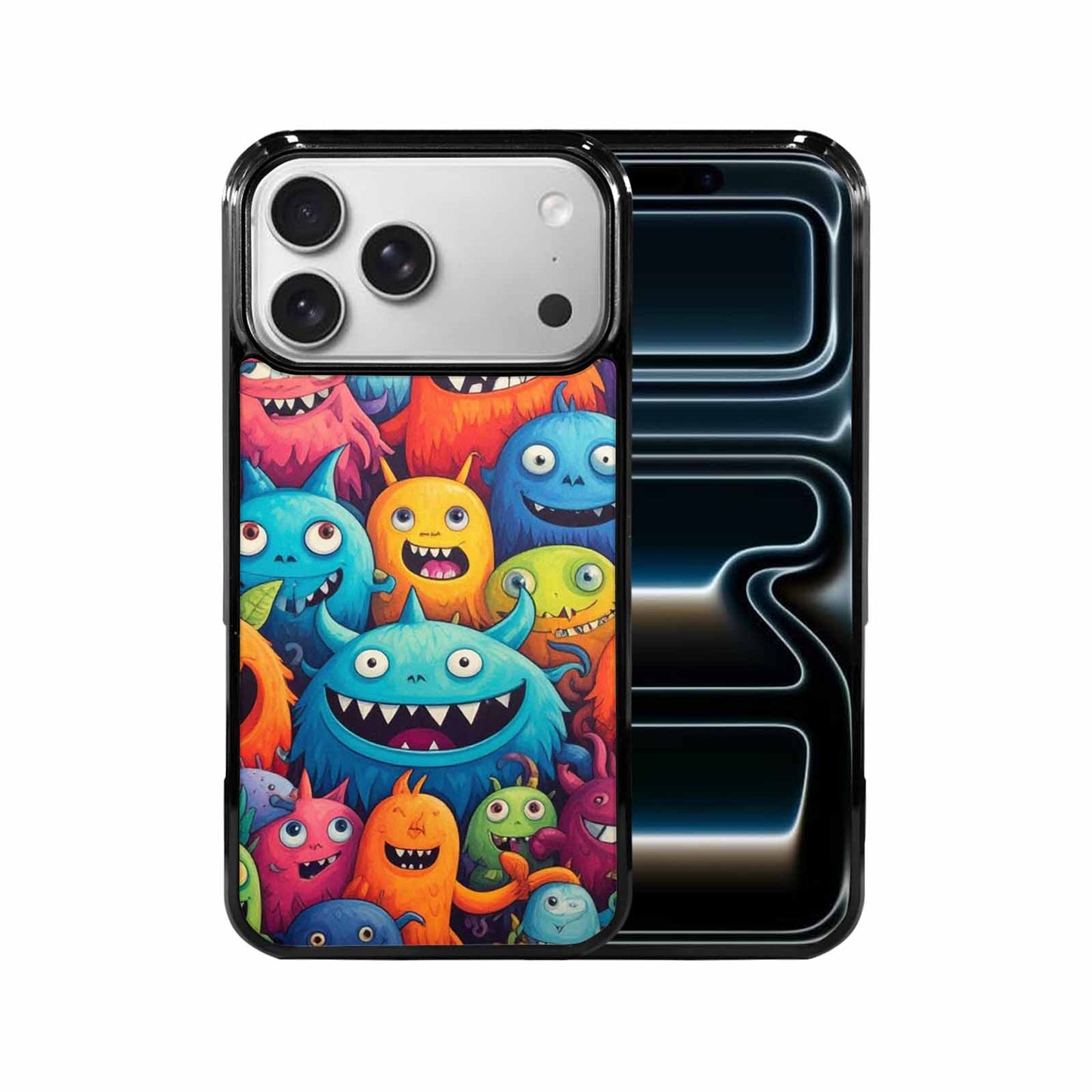 iPhone 17 Pro Max Case — Monsters (general) Cartoon Monst Pyk Cartoon, Custom Art Phone Cover