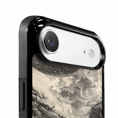iPhone 17 Air Case — Retro Dragons Flame Retro Vintage, Personalized Phone Case