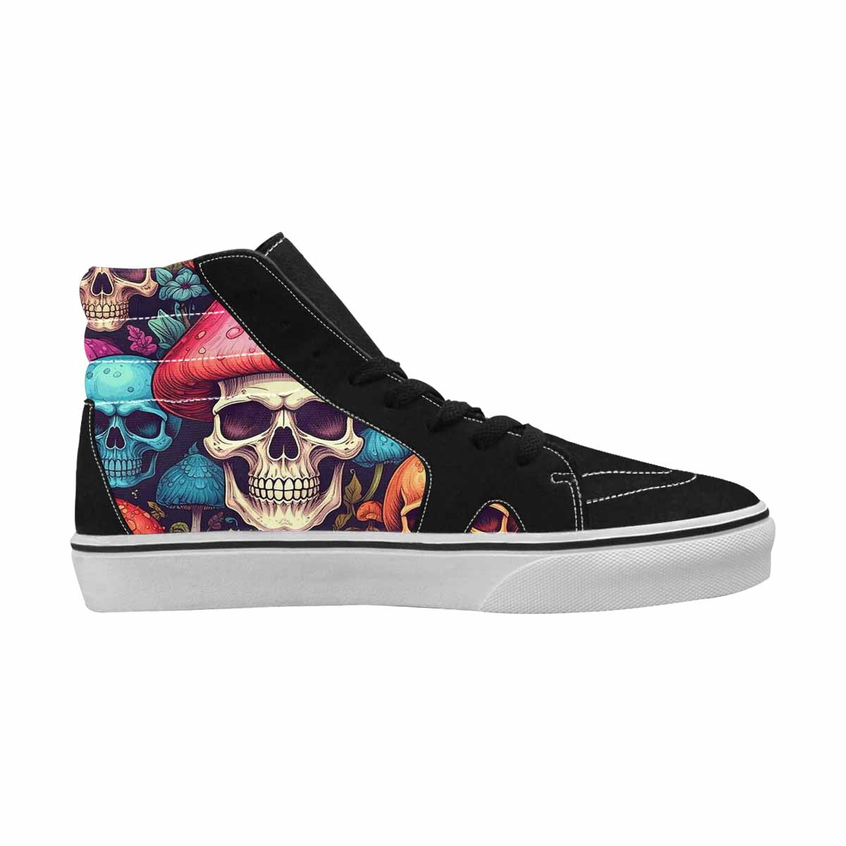 MEN'S Mushroom Hundred Skull Art Background 9 Ferion