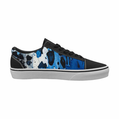 WOMEN'S Animal Print Lace-Up Canvas Y2K Shoes