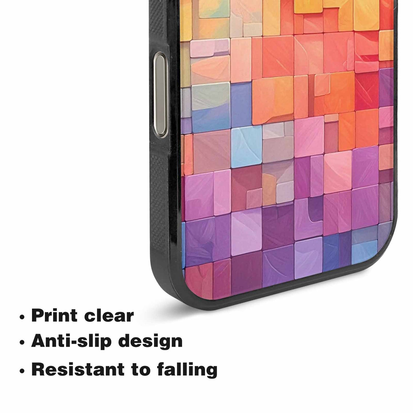 iPhone 16 Pro Case — Color Gradient Fade Pattern Hundreds Of, Customized Protective Case