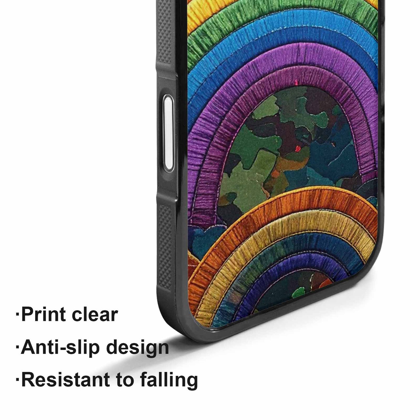 iPhone 17 Case — Vivid Camo Rainbow Camo, Custom Print Case Cover