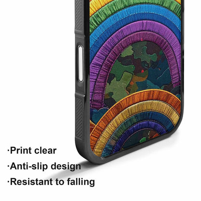 iPhone 17 Case — Vivid Camo Rainbow Camo, Custom Print Case Cover