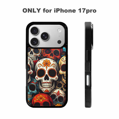 iPhone 17 Pro Case — Skull Dark Art Gothic Print Gothic, Custom Art Phone Cover