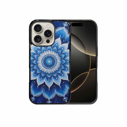 iPhone 16 Pro Case — Mandala Bohemian Print Edge To Edge, Custom Designed Case Cover
