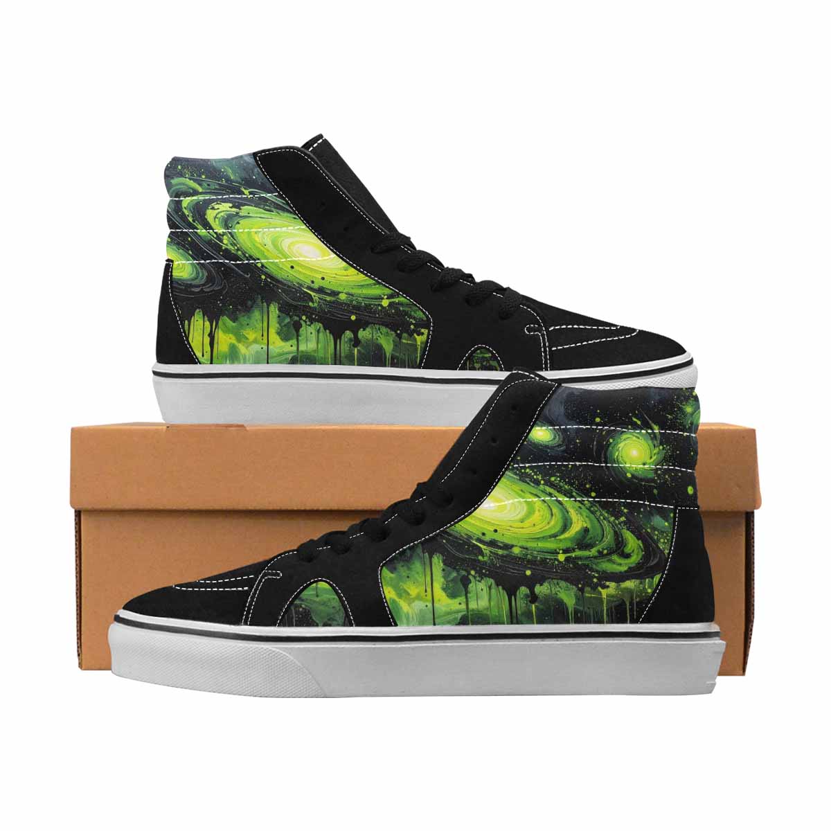 MEN'S Steampunk Galaxy Green Bla 3 Ferion