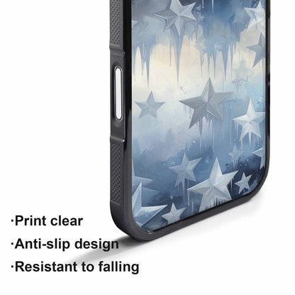 iPhone 17 Pro Case — Seamless Tileable Pattern Of Overlapping Galaxy, Custom Art Phone Cover