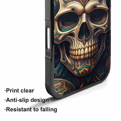 iPhone 17 Case — Skull Dark Art Gothic Print Gothic, Original Design Phone Case