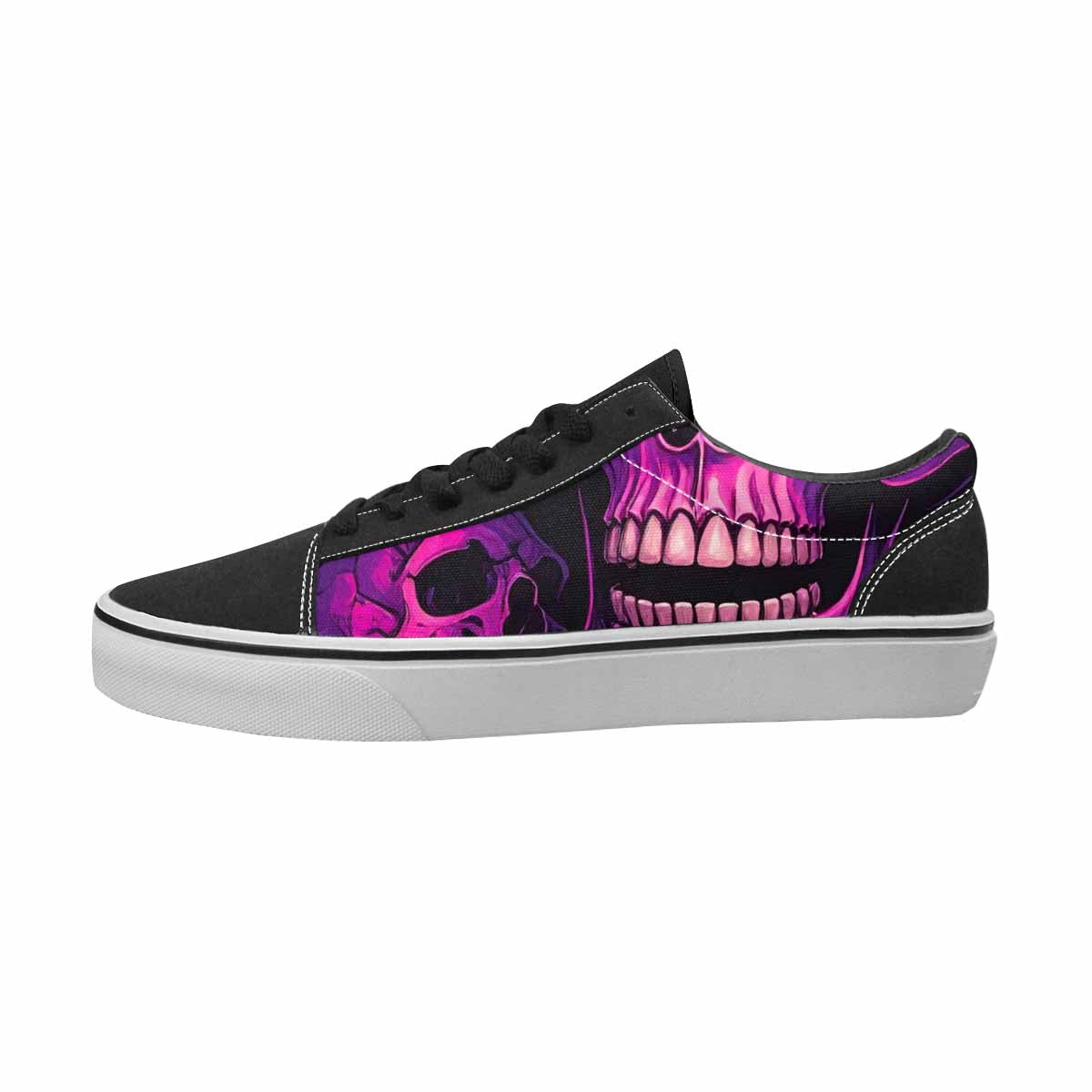 WOMEN'S Skulls Canvas Statement Cottagecore Custom Shoes