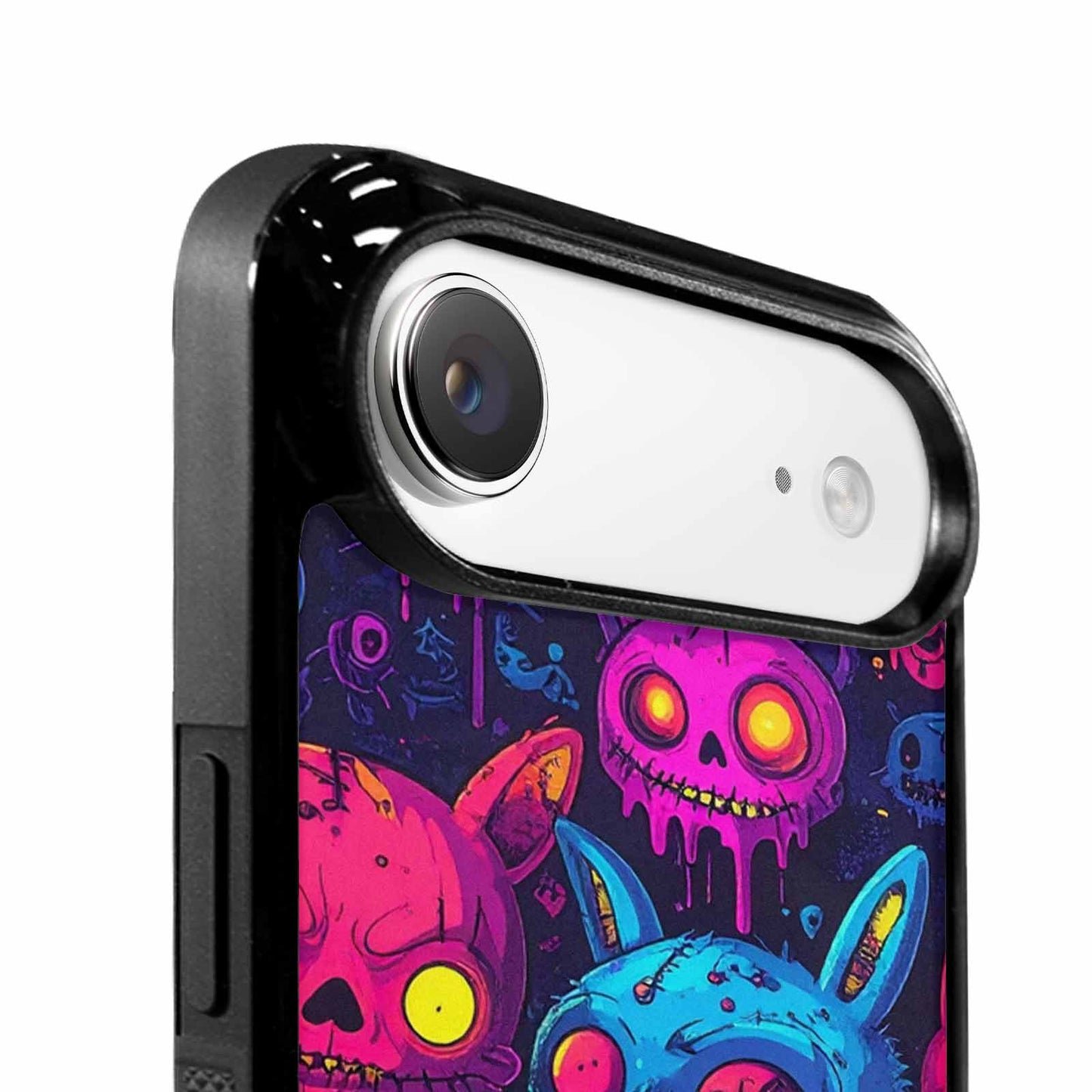 iPhone 17 Air Case — Mixed Toxic Glow Creature Pattern Cartoon, Custom Phone Case