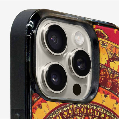 iPhone 16 Pro Max Case — Mandala Lions Custom, Customized Protective Case
