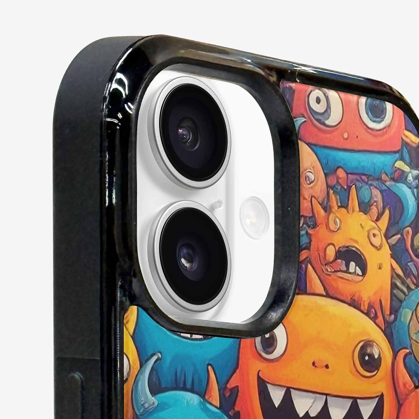 iPhone 16 Case — Monsters General Cartoon Monst D4o, Unique Phone Case Design