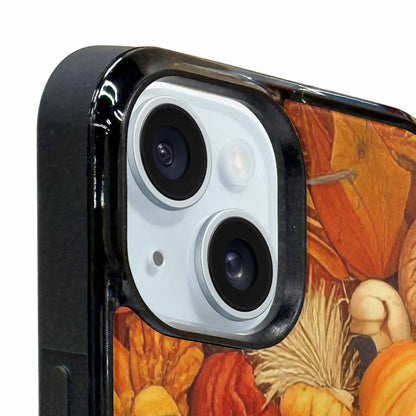 iPhone 15 Plus Case — Autumn Pumpkin Patch Autumn Pumpkin Patch, Custom Art Phone Cover